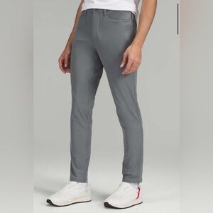 Lululemon ABC Slim-Fit Pant Warpstreme Asphalt Grey Size 34